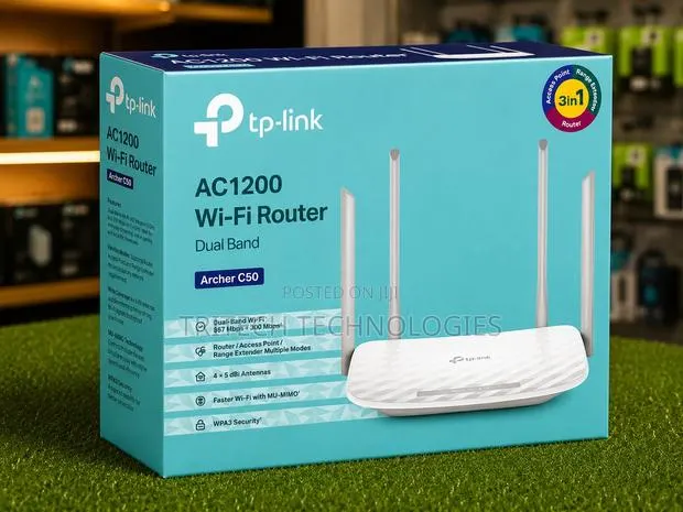 TP-Link ARCHER C50 AC1200 Wireless Dual Band Router · Photo 1