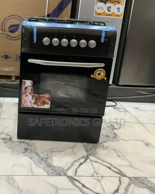 Choose Sleek Ferre 60x60cm 4-Burner Freestanding Gas Cooker With Oven · Photo 1