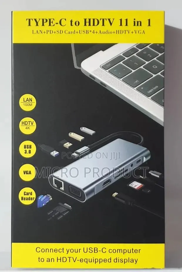 Type C to HDTV 11 in 1 Adapter · Photo 1