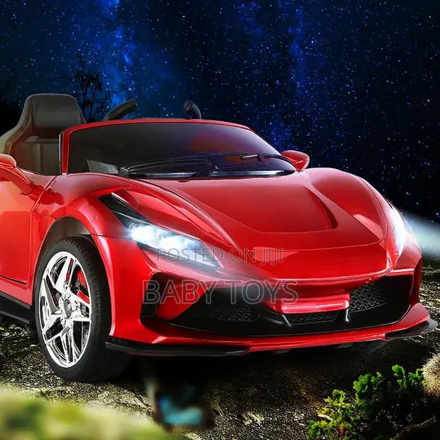 Kids Electric Ferrari Ride-on Car Luxury, Speed Up Fun Ride JF- C83 · Photo 3