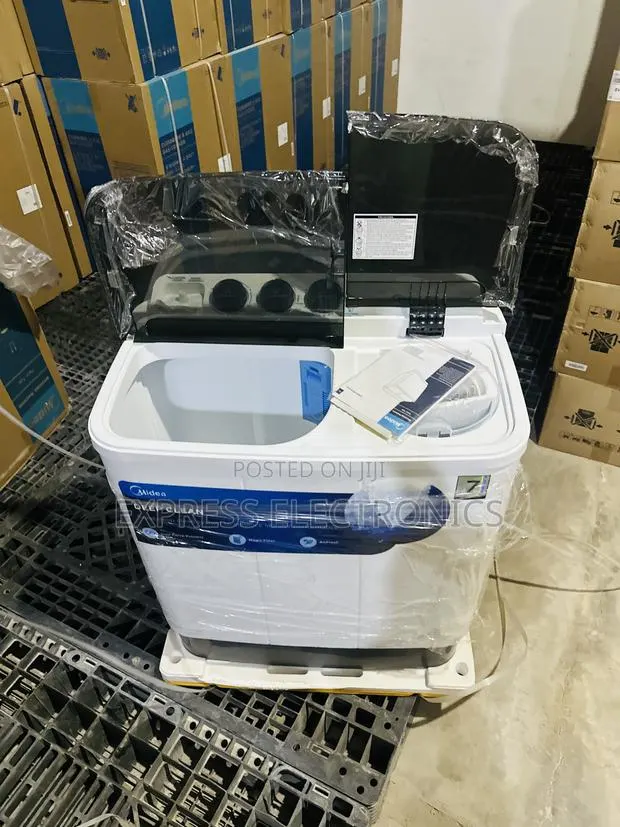 Pure Copper Washing Machine 7kg Midea Twintub Topload · Photo 1