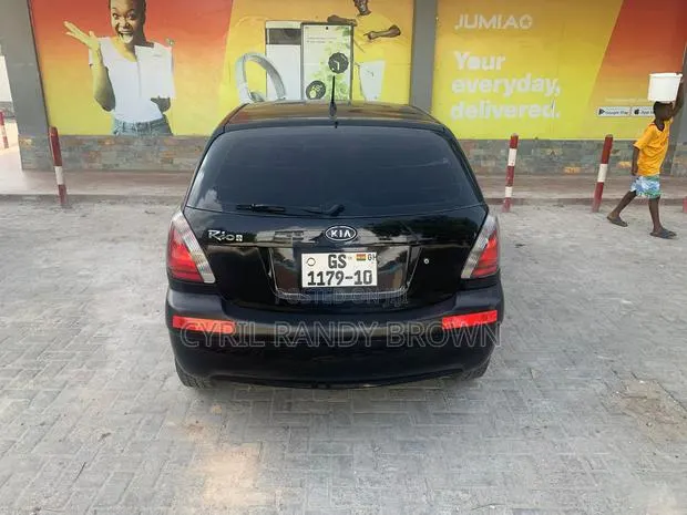 Kia Rio 2008 Black · Photo 1