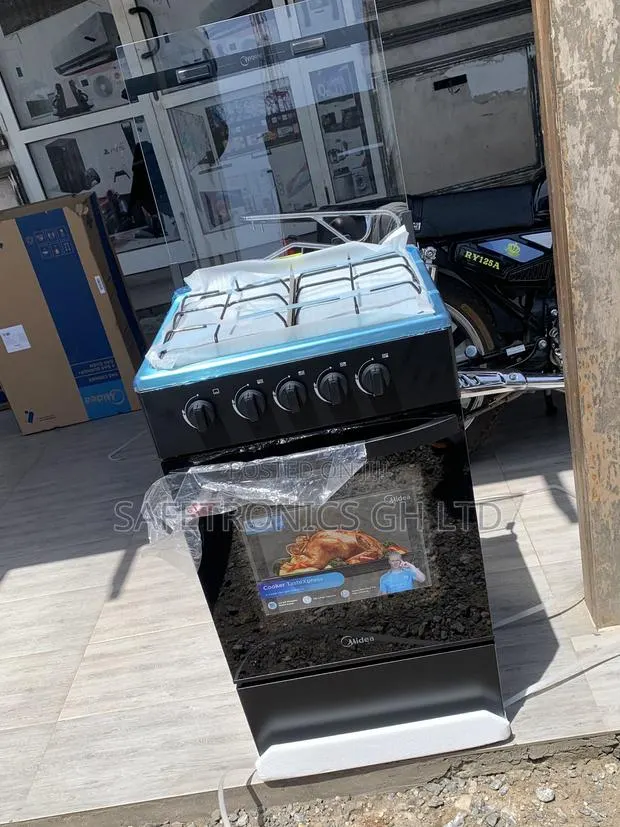 Lovely Design Midea 4 Burner Gas Cooker Lack Mirror · Photo 1