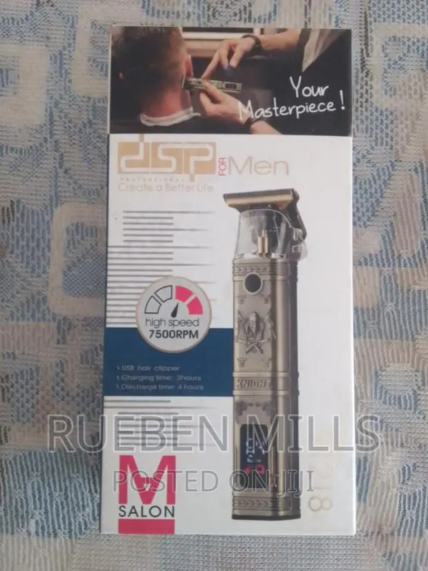 DSP Double Speed Cordless Beard Trimmer Barbering Machine · Photo 1