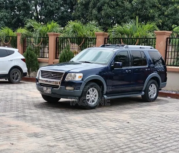 Ford Explorer XLT V6 4x4 2008 Blue · Photo 1