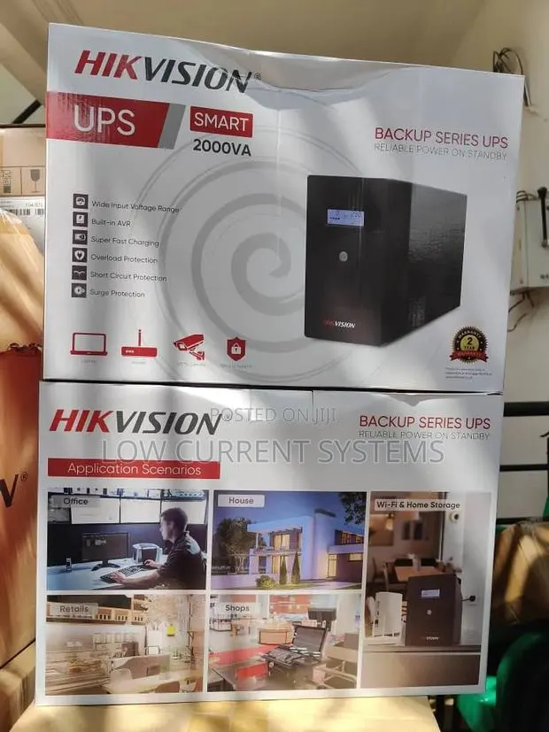 Hikvision Ups 2kva 1200w Backup Battery Smart 2000va · Photo 1