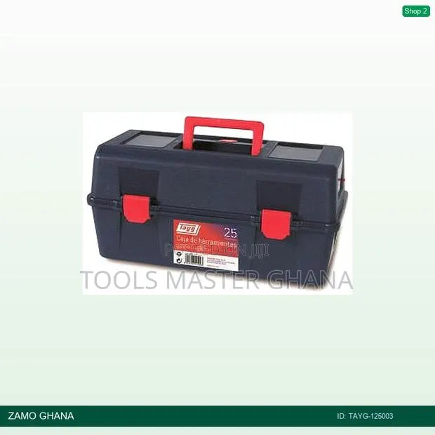 Tayg Plastic Tools Box N.25 400x206x188mm - Tayg-125003 · Photo 1