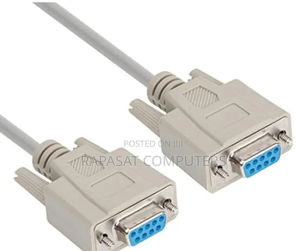 5m Serial Rs232 Db9 Female to Female Cable · Photo 1