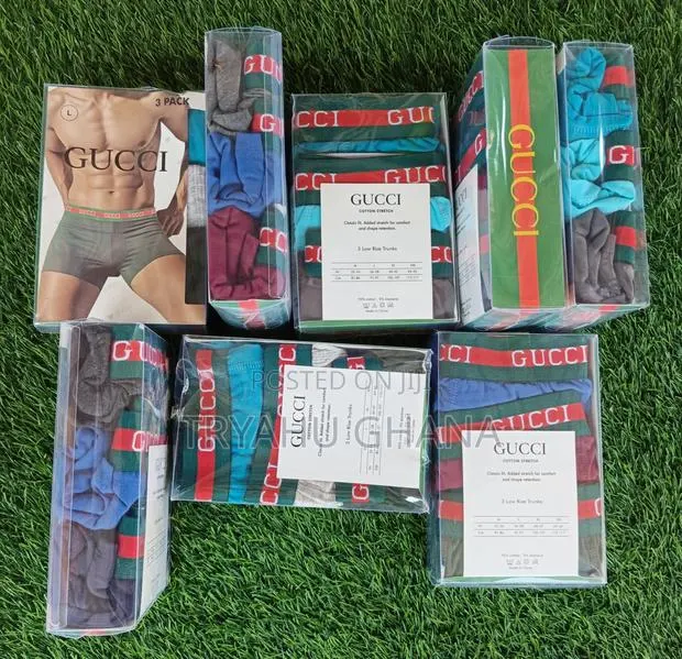 Tryahu Premium Boxers — Authentic Zara, Gucci, Dior 100% Cotton · Photo 1