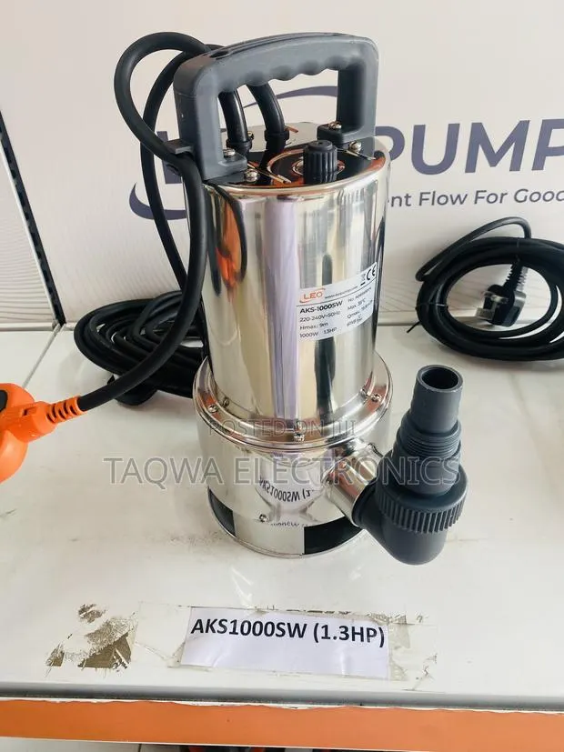 New Stainless 1.3hp Submersible Pump · Photo 1