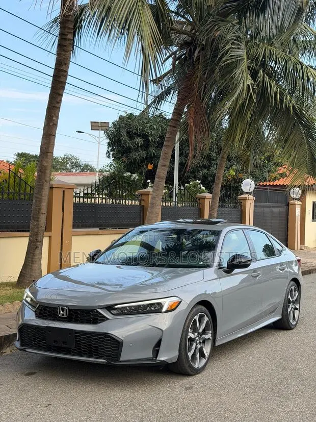 New Honda Civic Sport Touring Hybrid Sedan 2026 Gray · Photo 1