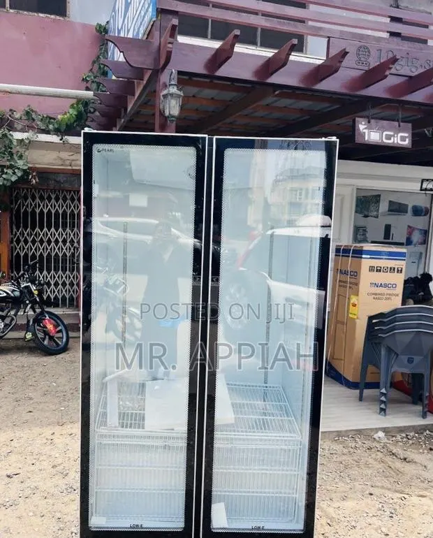 Extremely Durable Pearl PVC-801-27AA Side by Side Fridge(Black). · Photo 1