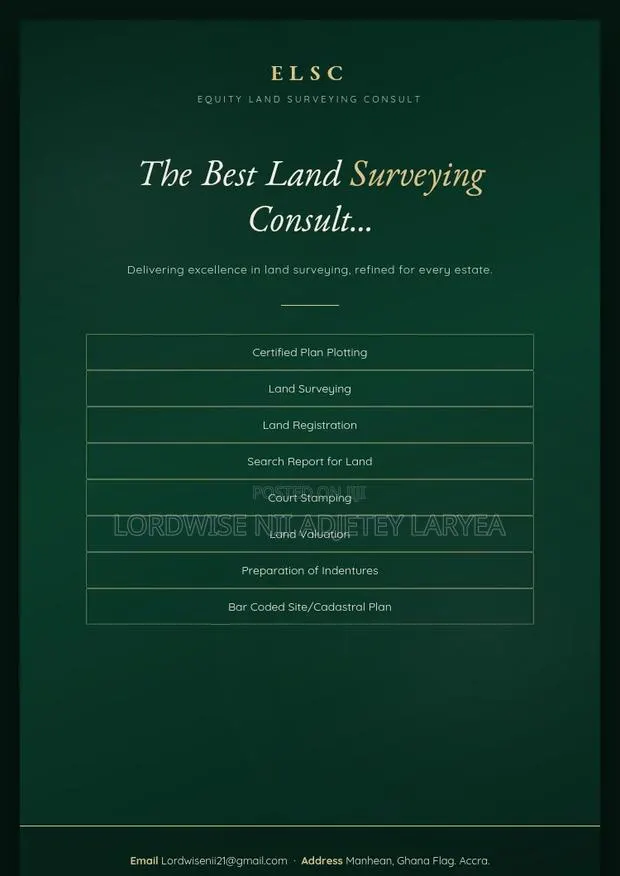 Site Plan for Land Parcel