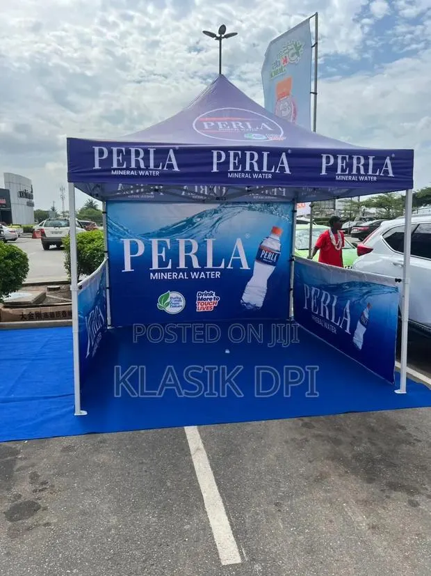 Foldable Tent Branding