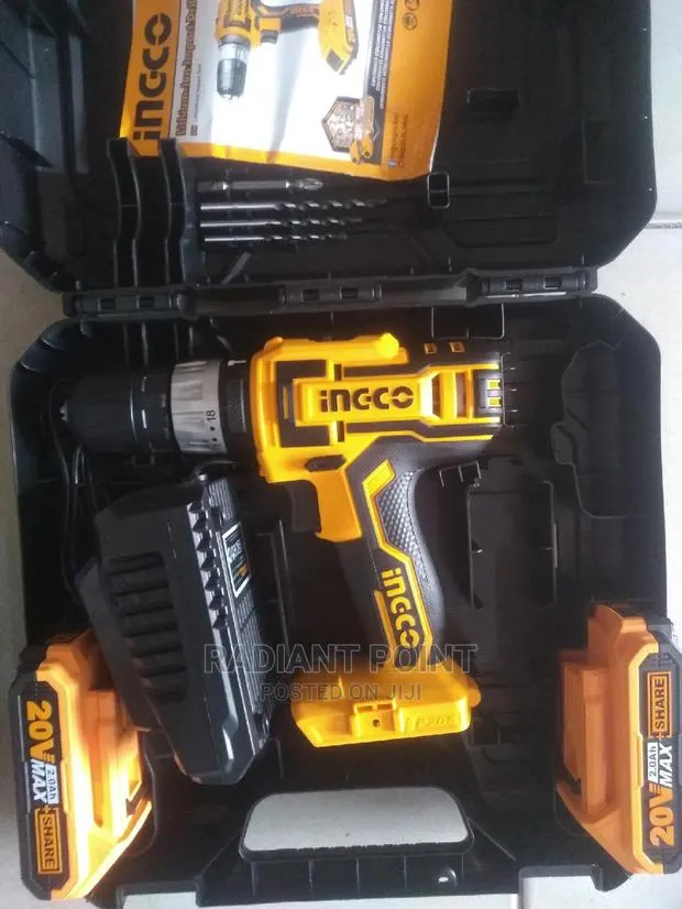 New Ingco 20v Impact Cordless Drill Power · Photo 1