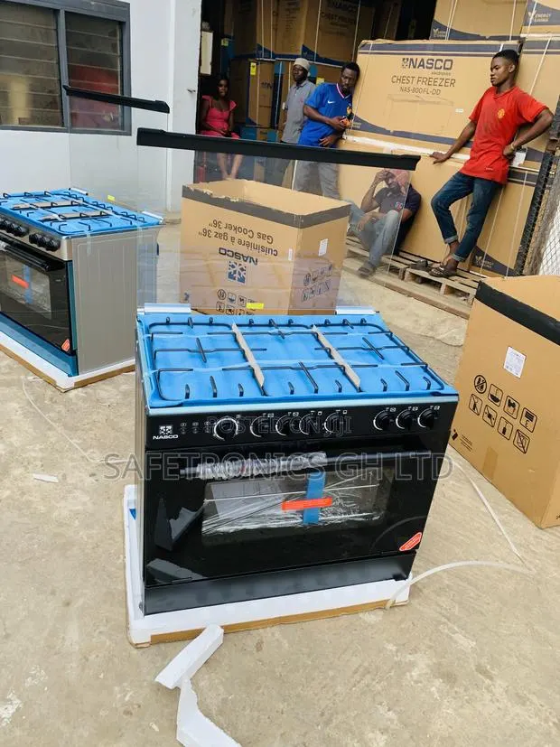 Recommend Nasco 90×60 5 Burner Gas Cooker W/ Grill Black · Photo 1