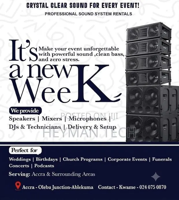 Rent Eaw Speakers Professional Touring System