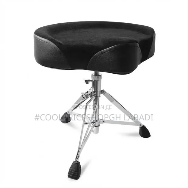 Drum Stool Saddle Throne Double Braced Tripod Base · Photo 1