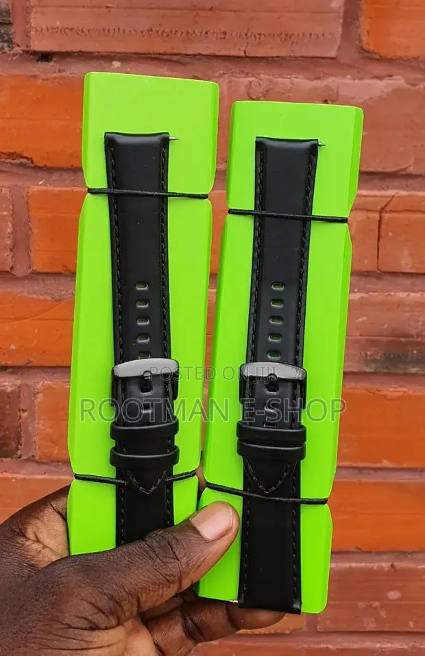 Original Leather Strap for Oraimo Watches (Black) · Photo 1