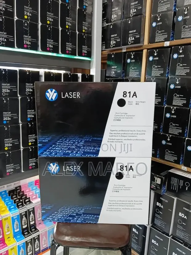 HP 81a Toner Cartridge · Photo 1