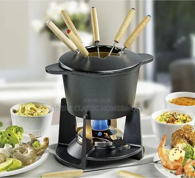 Spring Grenoble Fondue Set 18/8 Stainless Steel · Photo 1