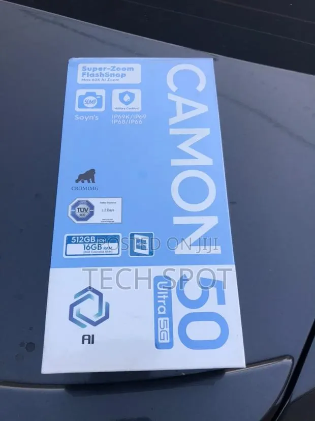 New Tecno Camon 50 Ultra 512 GB Black · Photo 1