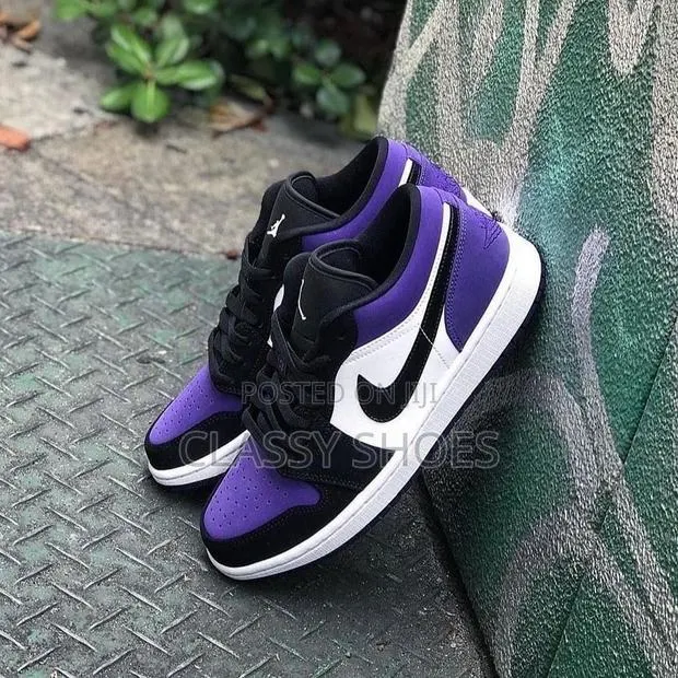 Jordan1 Low Court Purple · Photo 1