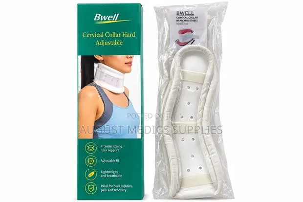 BWELL Hard Adjustable Cervical Collar · Photo 1