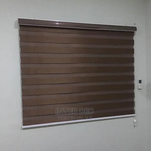 Chocolate Brown Blinds Curtains · Photo 1