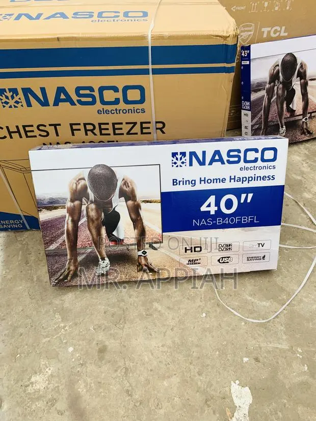Shop Affordable Nasco 40” Led Digital Satellite Television(Black) · Photo 1