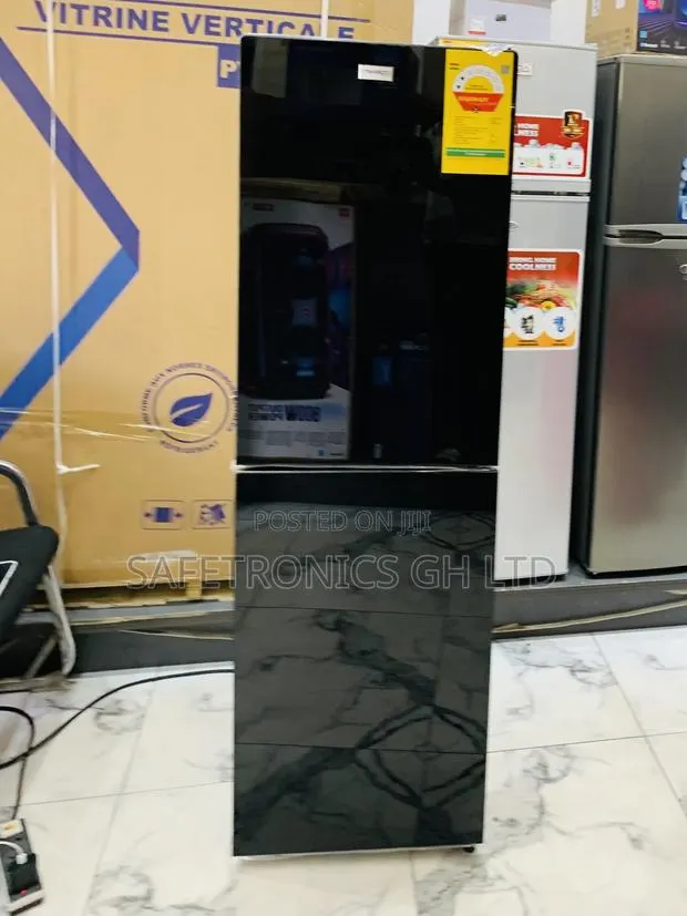 Excellent Nasco Nasd2-24fl 196litre Double Door Bottom Freezer Mirror · Photo 1