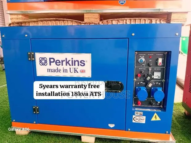 Rower Optima 18kva Generator Perkins Diesel Generator · Photo 1