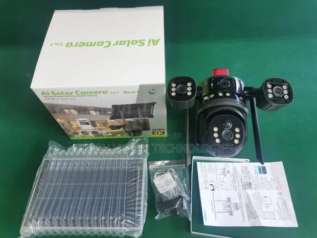 Double Lens 4g Solar Camera · Photo 1