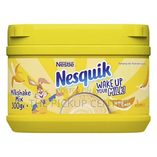 Nesquik Banana Flavour Milkshake Powder 300 G · Photo 1