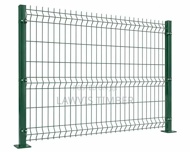 Green Coated Panel Mesh 6ft × 9ft | Heavy Duty Security Fence Panel · Photo 1
