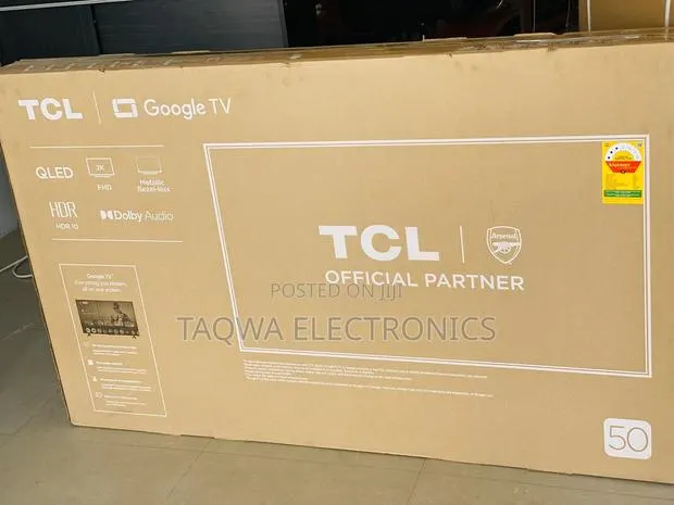 Slim—Tcl 50 -Inch Qled Smart Google Tv · Photo 1
