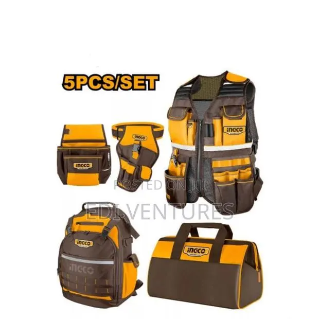 Ingco 5 Pieces Tools Bag Set Cos23090 · Photo 1