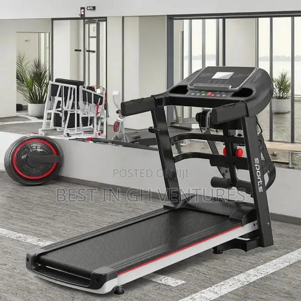 Home/Gym Running/Walking Treadmill With Full Body Massager · Photo 1