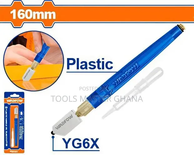 Plastic Handle Oil Glass Cutter - Wgr1601 · Photo 1