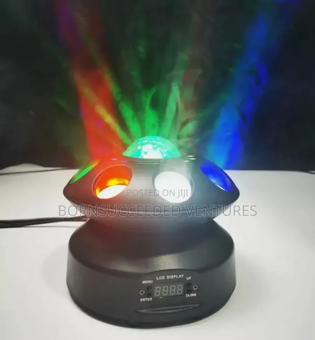 LED Stage Light Mini Disco Lighting 3in1 RGB LED UFO Light · Photo 1
