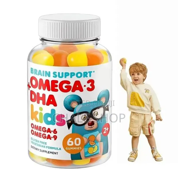 Dr. Moritz Kids Omega 3 DHA Gummies (60 Count) – Brain Focus Support · Photo 1