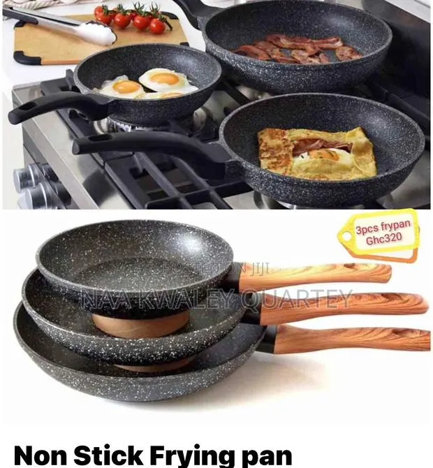 3pcs Nonstick Frying Pans Set · Photo 1