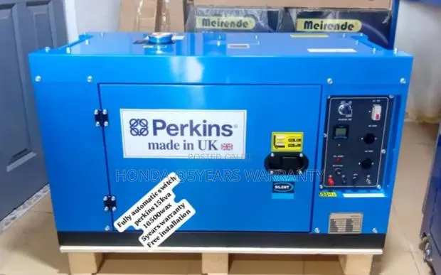 Green Energy Efficiently 15kva 16500watt Perkins Diesel Ats · Photo 1