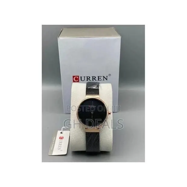 Curren Quartz Wrist Watch - Black · Photo 1