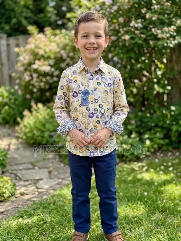 Kids Designed Long Sleeves Shirt for Boys · Photo 4