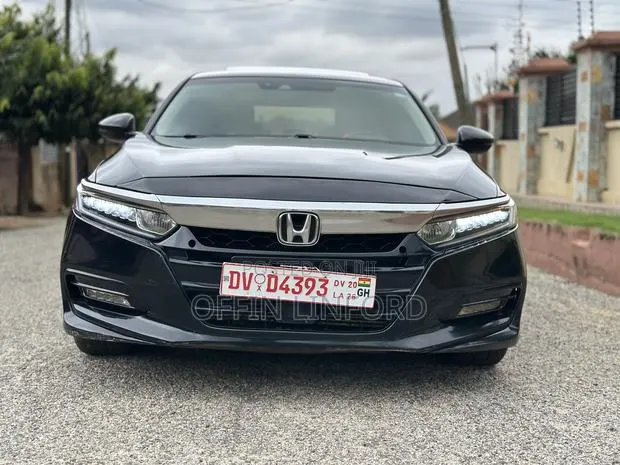 Honda Accord EX-L 2018 Black · Photo 1