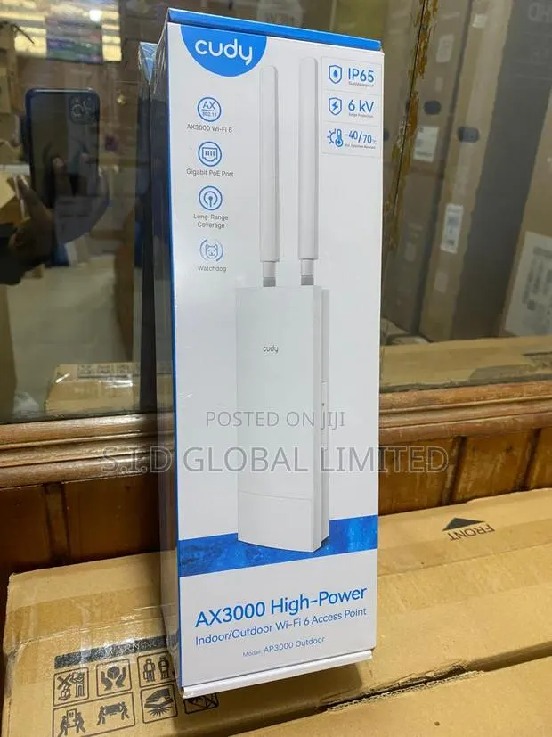 Watch Dog Cudy Ax3000 Wi-Fi 6 High Power · Photo 1