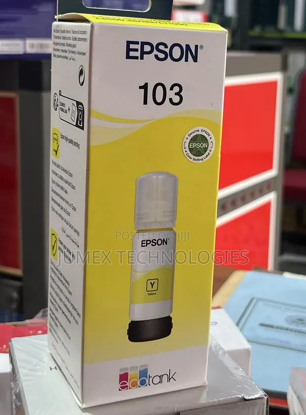 EPSON 103 Ink Yellow ECOTANK · Photo 1