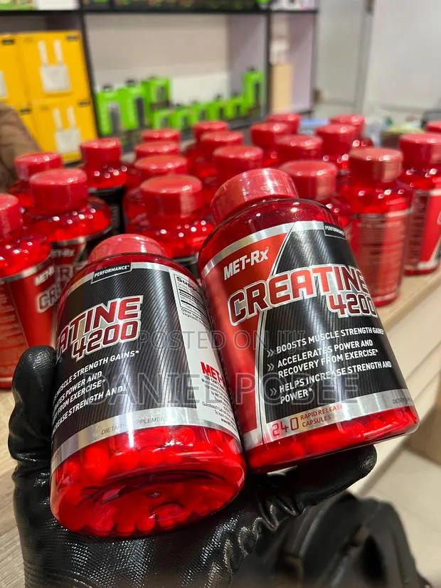 MET-Rx Creatine 4200 – Boosts Muscle Strength Power Pre/Post Workout · Photo 1
