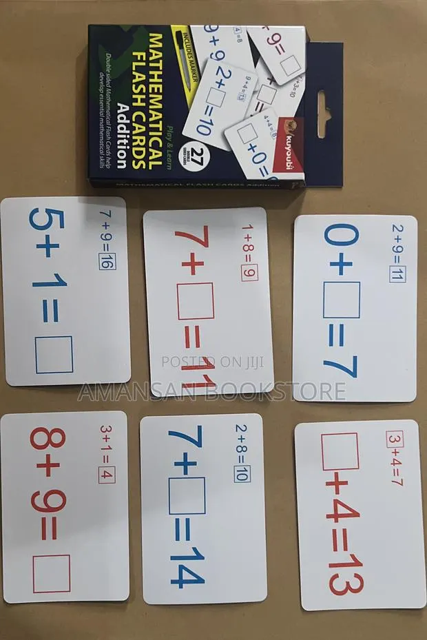 Mathematical Flashcards (Add, Subtract, Multiply, and Divide) · Photo 1